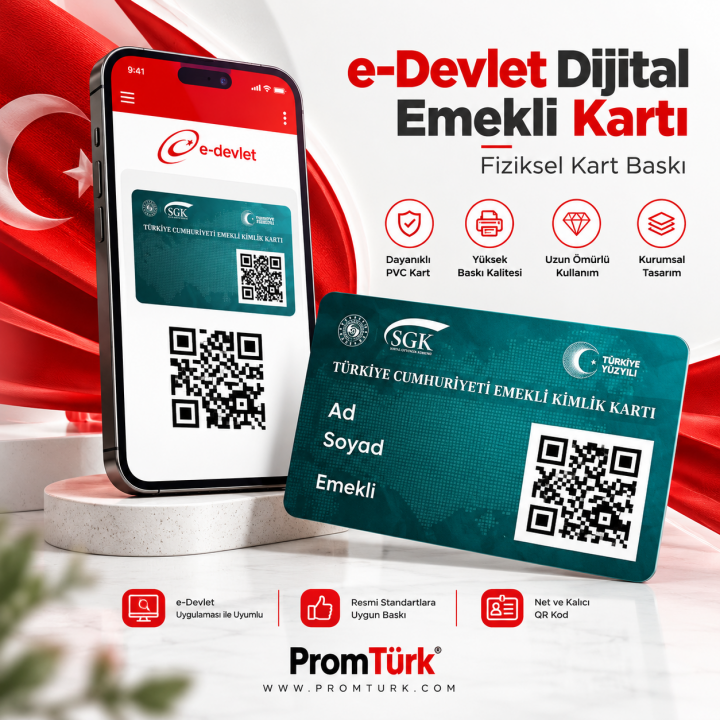 E-Devlet Emekli Kartı Baskı